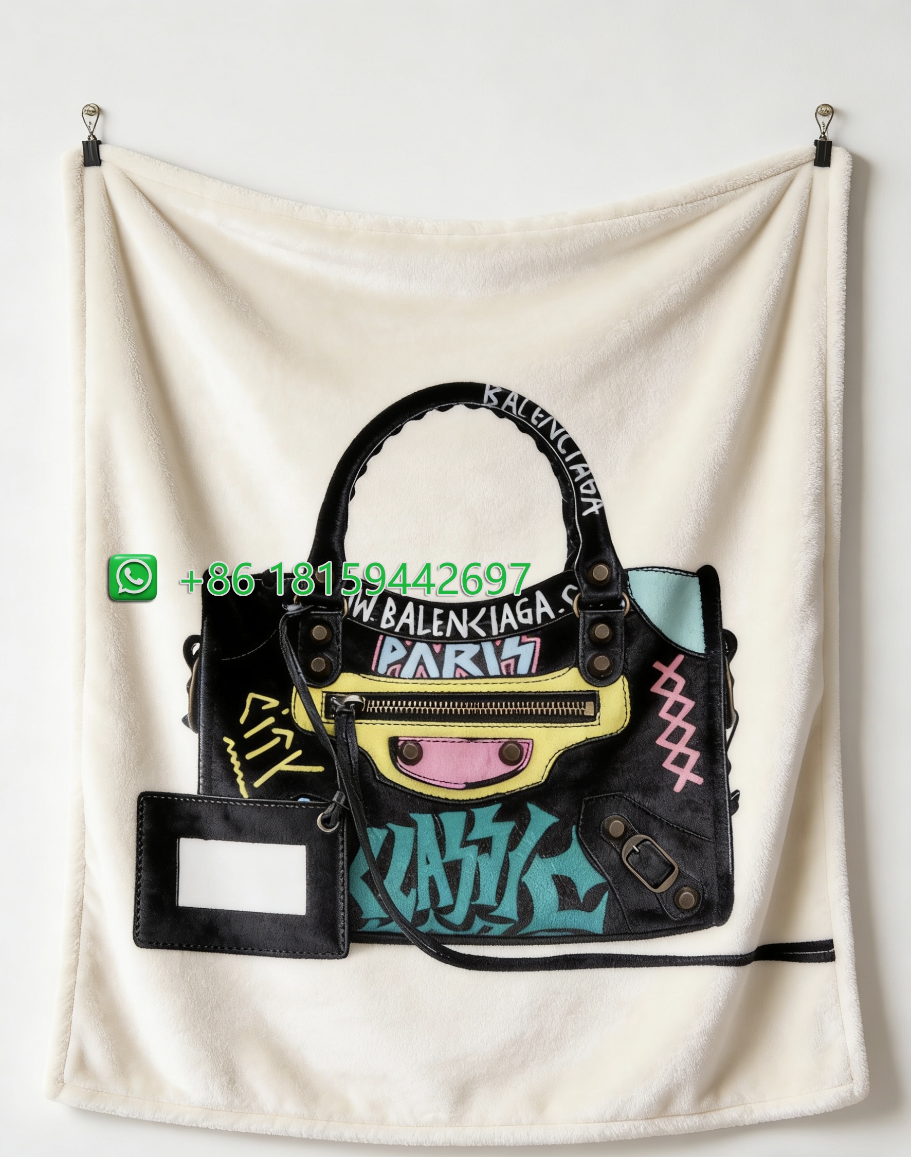 Balenciaga Throw Blankets